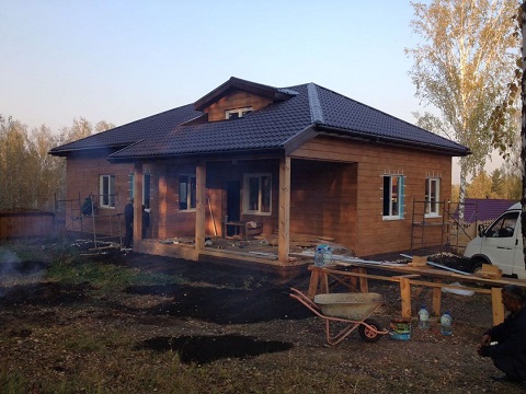 Дом на станции Минино. 116м2