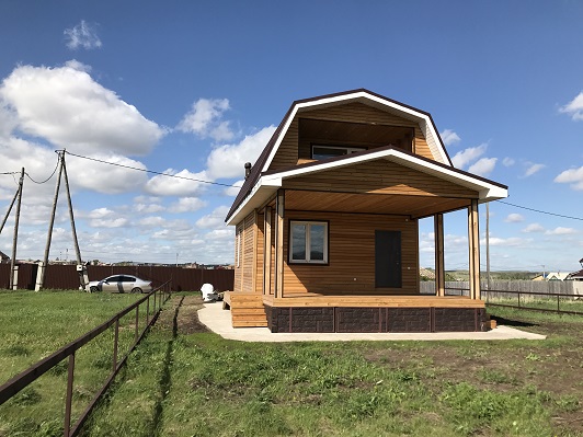 Дом в д. Минино,57м2