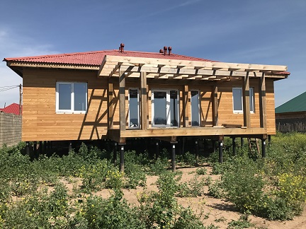 Дом в д.Минино, 133м2