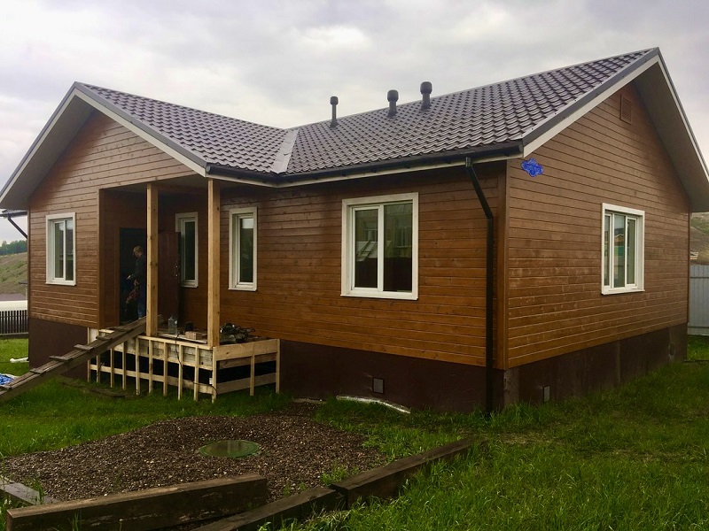 Дом в Новокузнецово, 160м2