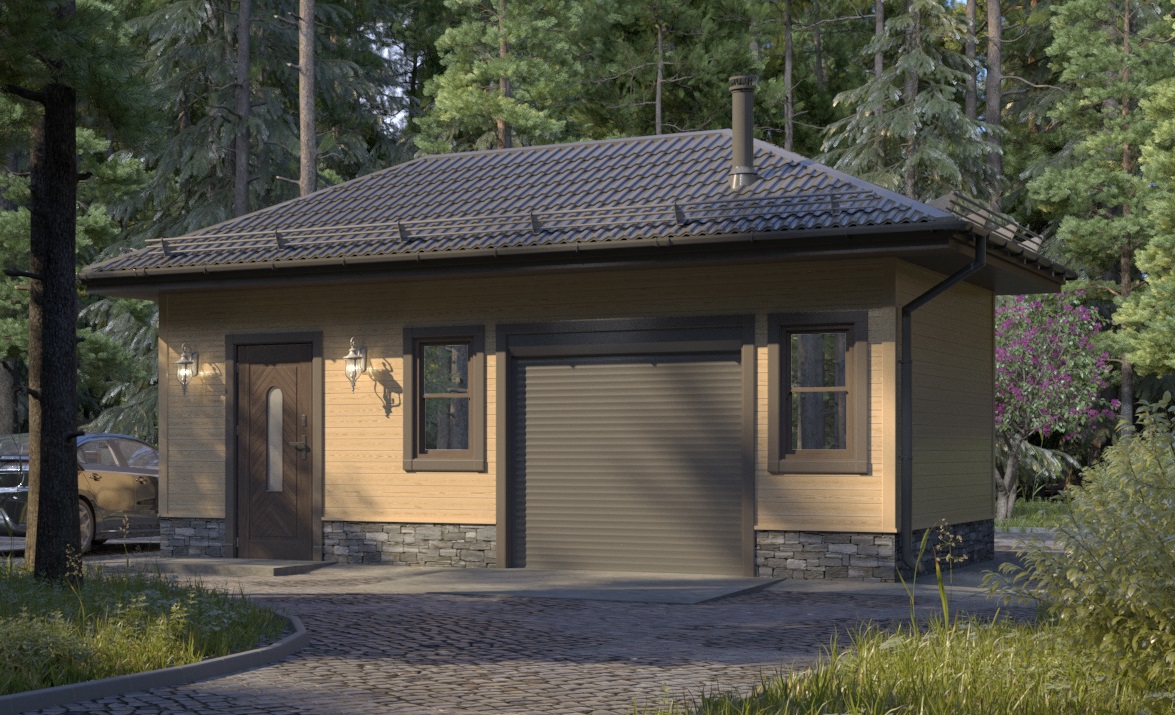 Гараж на 1 машину + Хоз. комната